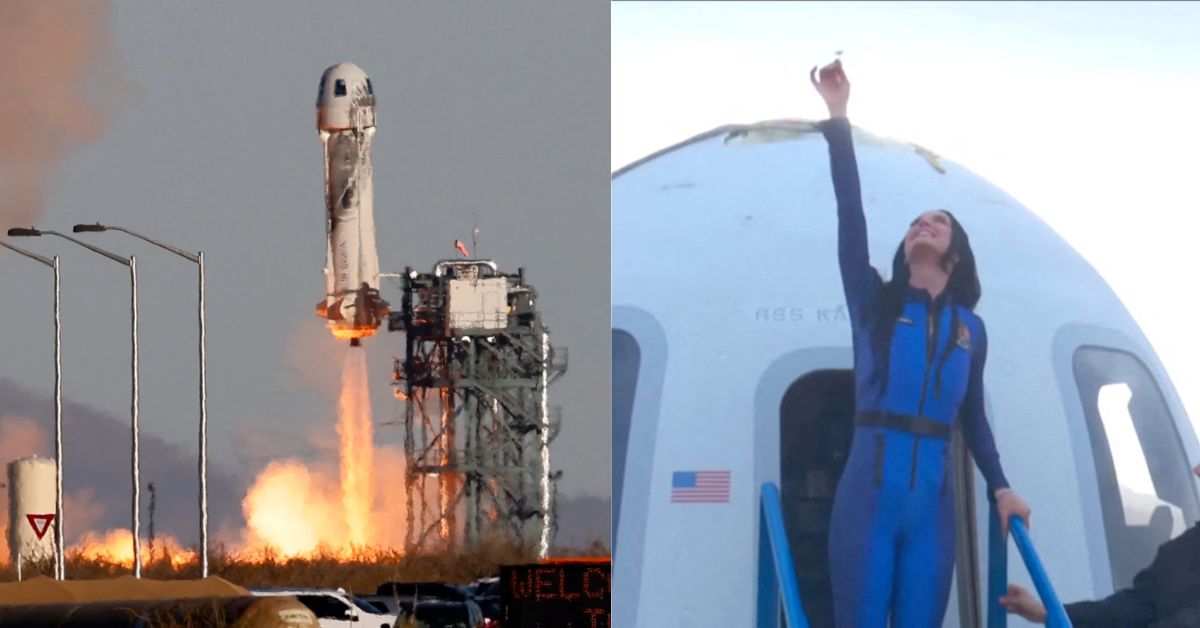 First Pics of Katy Perry, Lauren Sanchez and Gayle King in Space on Blue Origin Flight